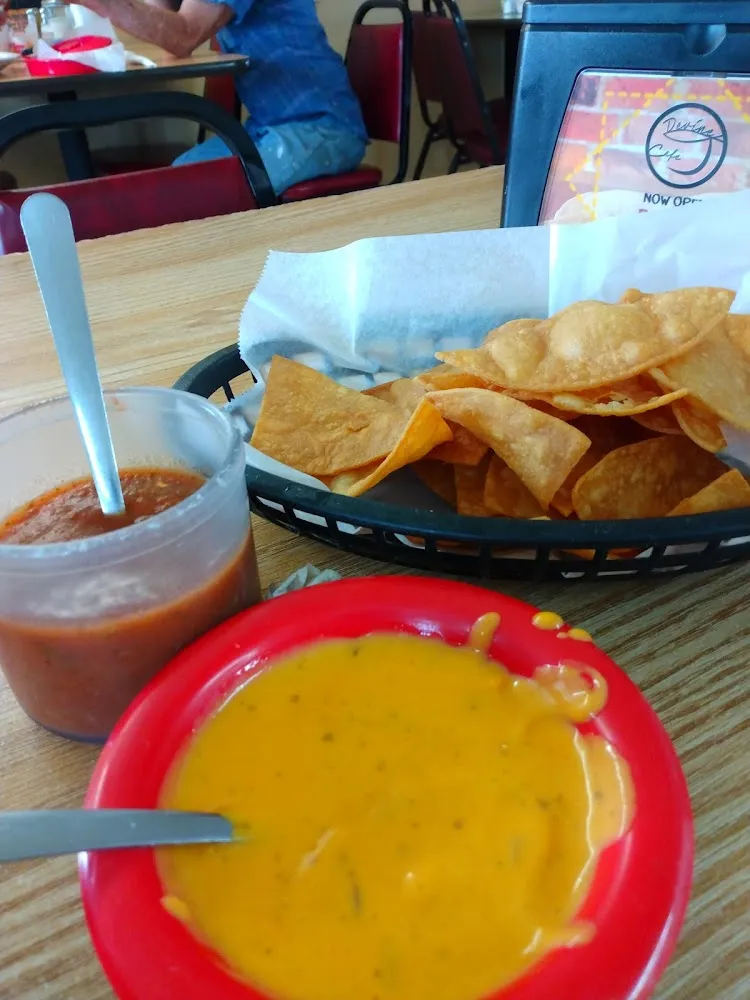 Chips Salsa and Queso