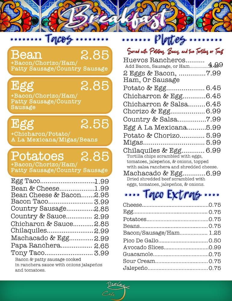 Devine Cafe Menu image 1